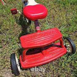 Vintage Retro Radio Flyer Red Tricycle Spoke Wheels Steel Frame Model 33