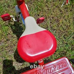 Vintage Retro Radio Flyer Red Tricycle Spoke Wheels Steel Frame Model 33