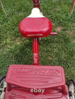Vintage Retro Radio Flyer Red Tricycle Spoke Wheels Steel Frame Model 33