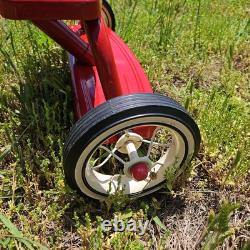 Vintage Retro Radio Flyer Red Tricycle Spoke Wheels Steel Frame Model 33