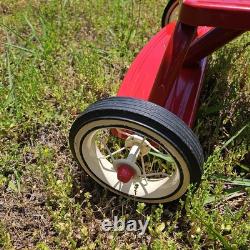 Vintage Retro Radio Flyer Red Tricycle Spoke Wheels Steel Frame Model 33