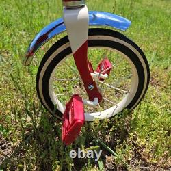 Vintage Retro Radio Flyer Red Tricycle Spoke Wheels Steel Frame Model 33