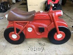 Vintage SADDLE MATES ALUMINUM SPRING motorcycle dirt bike Ride On PLAYGROUND toy
