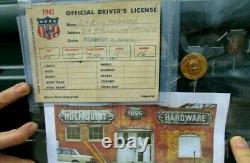 Vintage SOAP BOX DERBY Racer REDWOOD CITY CA Bay Area CHEVROLET- Hardware Store