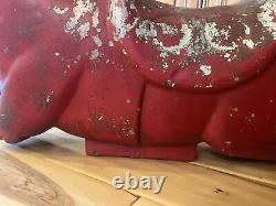 Vintage Saddle Mates GameTime INC Pig Aluminum Cast Playground Spring Ride