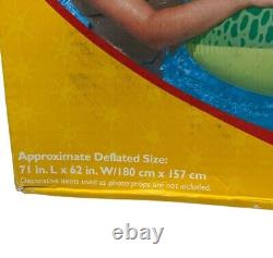 Vintage Sand N Sun Inflatable Sea Turtle Pool Party 71L x 62 Wide New In Box