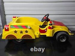 Vintage Santa Claus The Movie Patchmobile Pedal Car by Kingsbury Toys RARE