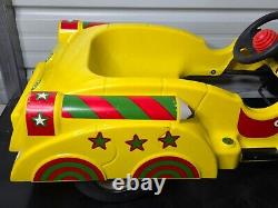 Vintage Santa Claus The Movie Patchmobile Pedal Car by Kingsbury Toys RARE