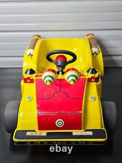 Vintage Santa Claus The Movie Patchmobile Pedal Car by Kingsbury Toys RARE