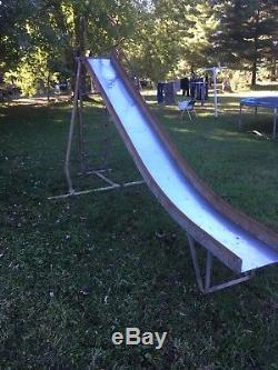 Vintage School Playground Slide American Brand! 12 Slide Stainless Steel