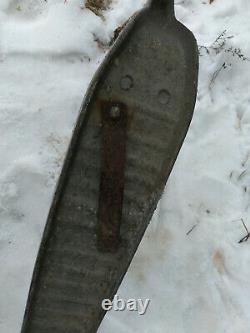 Vintage Scoot-About Cast Aluminum Childs Scooter Probably Late 40's Post War Era