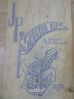 Vintage Scooter NOS Post WII Unbuilt soap box Scooter Kit Life Family DIY