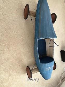 Vintage Soap Box Derby Car