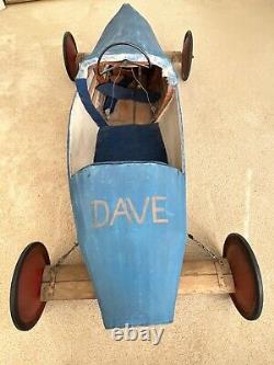 Vintage Soap Box Derby Car