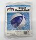 Vintage Splash Club Kmart 48 Inch Inflatable Beach Ball New Sealed Blue White