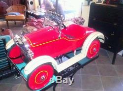 Vintage Steelcraft Cleveland racer pedal car