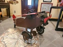 Vintage Steelcraft Pressed steel Pedal Car Pedal Airplane
