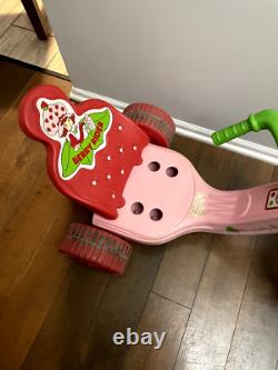 Vintage Strawberry Shortcake Big Wheel KidTech Hedstrom Kids Bike