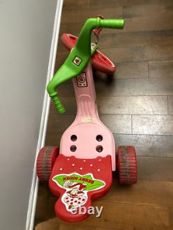 Vintage Strawberry Shortcake Big Wheel KidTech Hedstrom Kids Bike