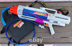 Vintage Super Soaker CPS 3000 + Backpack Water Gun Toy 9798-0 1997 Tested Works