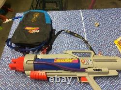 Vintage Super Soaker CPS 3000 With Backpack Hose and Strap Read! Free Ship