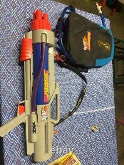 Vintage Super Soaker CPS 3000 With Backpack Hose and Strap Read! Free Ship