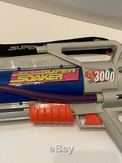 Vintage Super Soaker CPS 3000 With Backpack Water Gun Toy 1997 Rare BROKE! READ
