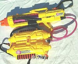 Vintage Super Soaker CPS 3200 Water Gun with Backpack Complete & Working RARE
