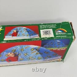 Vintage Teenage Mutant Ninja Turtles Tmnt Fun Hut Bed Tent Twin Sized Complete