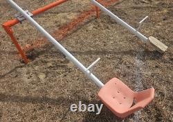 Vintage Teeter Totter Seesaw Six Kid 12 Foot School Playground Equipment