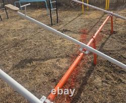 Vintage Teeter Totter Seesaw Six Kid 12 Foot School Playground Equipment