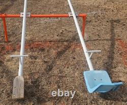 Vintage Teeter Totter Seesaw Six Kid 12 Foot School Playground Equipment