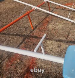Vintage Teeter Totter Seesaw Six Kid 12 Foot School Playground Equipment
