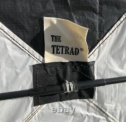 Vintage Tetrad Quad 4 Line Stunt Kite 69x36 WithInstructions Line & Handles Mint