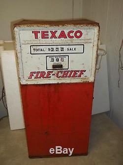 Vintage Texaco Fire-Chief Pedal Car Gas Pump by Wolverine