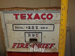 Vintage Texaco Fire-Chief Pedal Car Gas Pump by Wolverine