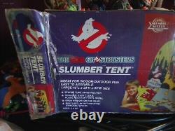 Vintage The Real Ghostbusters Indoor Play Tent Collectible rare with box slimer