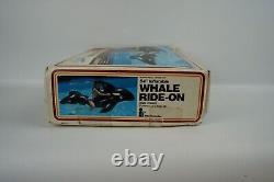 Vintage The Wet Set 84 Whale Ride-on Pool Floatie/ Inflatable Intex In Box (M)