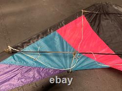 Vintage Top of the Line North Shore Extreme Sport Stunt Kite with bag 33x75