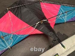 Vintage Top of the Line North Shore Extreme Sport Stunt Kite with bag 33x75