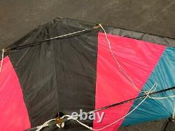 Vintage Top of the Line North Shore Extreme Sport Stunt Kite with bag 33x75