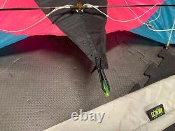 Vintage Top of the Line North Shore Extreme Sport Stunt Kite with bag 33x75