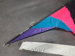 Vintage Top of the Line North Shore Extreme Sport Stunt Kite with bag 33x75