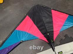 Vintage Top of the Line North Shore Extreme Sport Stunt Kite with bag 33x75