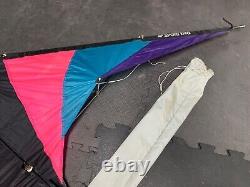 Vintage Top of the Line North Shore Extreme Sport Stunt Kite with bag 33x75