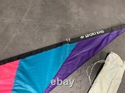 Vintage Top of the Line North Shore Extreme Sport Stunt Kite with bag 33x75