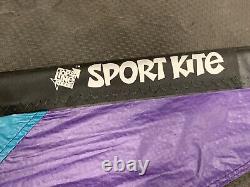 Vintage Top of the Line North Shore Extreme Sport Stunt Kite with bag 33x75