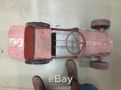 Vintage Toy Pedal Car, Racing Car Style