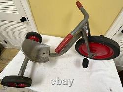 Vintage Tricycle Fully Functional PCA Play Learn Trike Heavy Duty Aluminum EUC