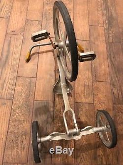 Vintage Trike Anthony Brothers Convert-O Aluminum Tricycle LOCAL S. CAL PICKUP